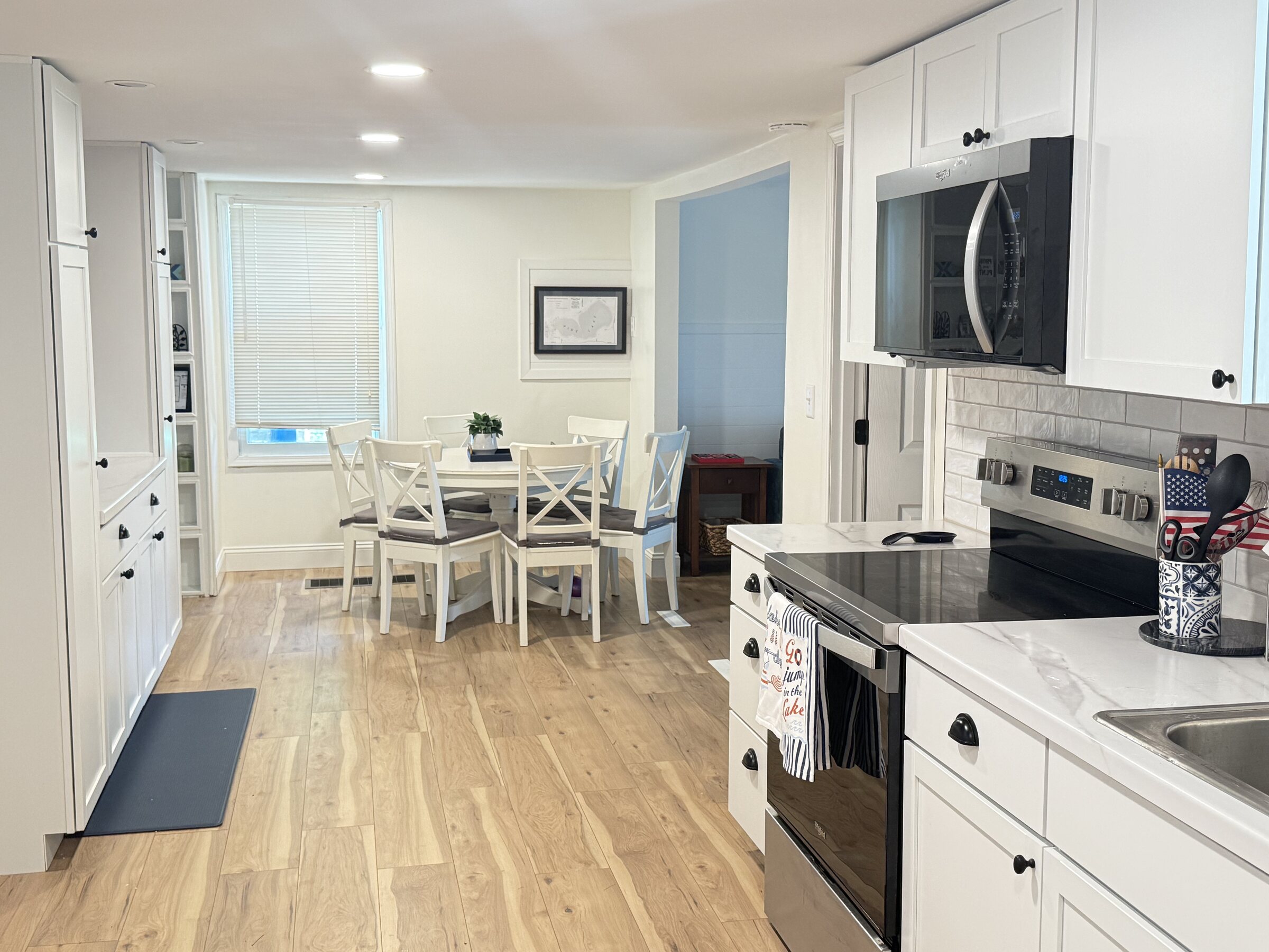 Kitchen and dining overview